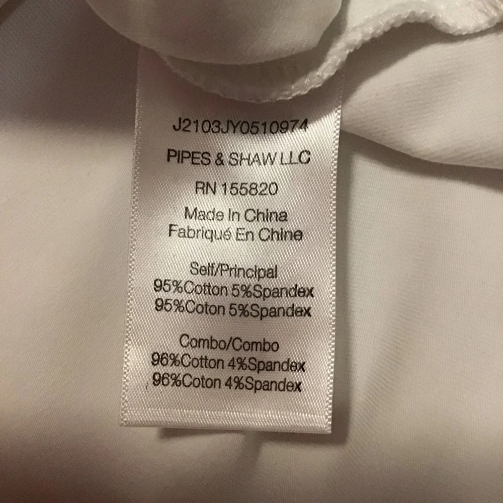 Veronica Beard Jeans Women’s White Blouse Flared Ruffle Short Sleeve - Picture 7 of 8